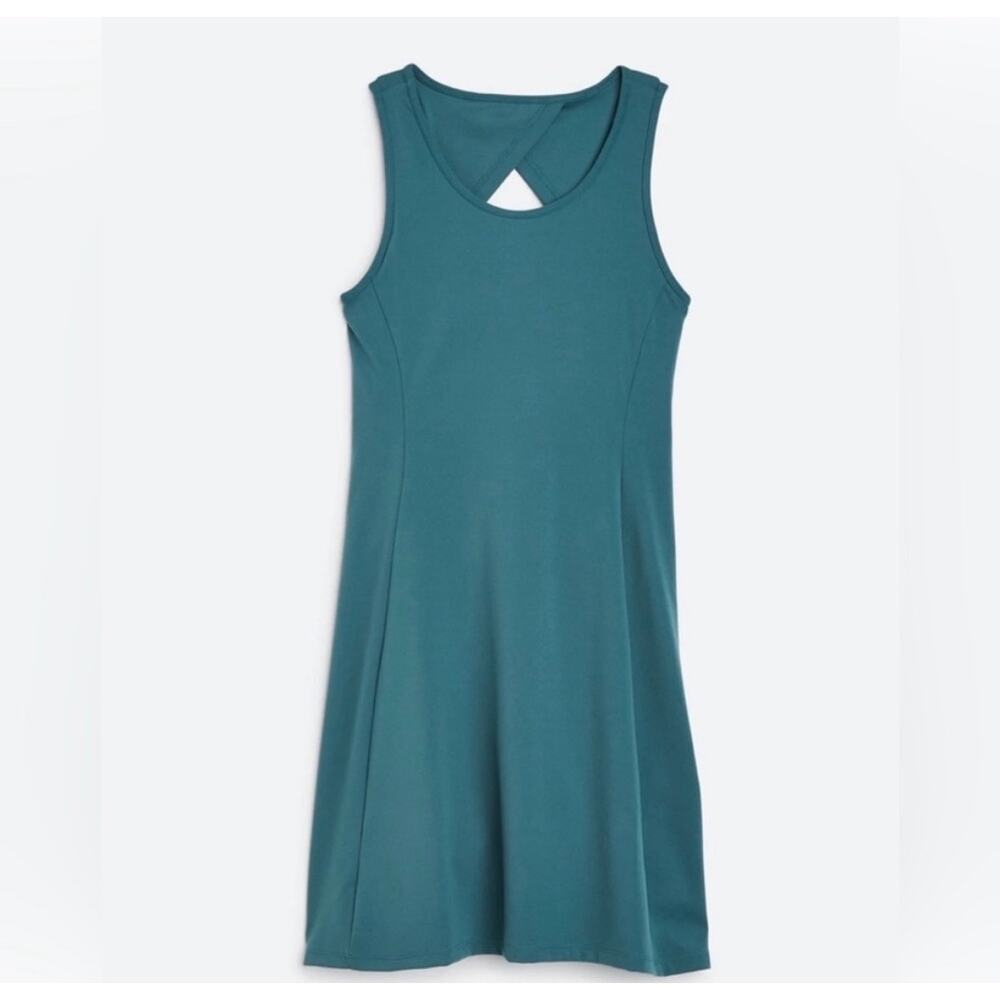 Teal Sleeveless Fit-and-Flare Jumpsuit Romper